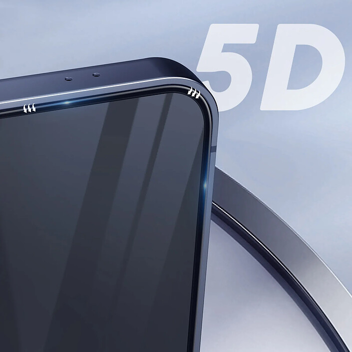 Avis Avizar Verre Trempé pour Galaxy S24 Anti-traces Biseauté 5D Full Glue Noir