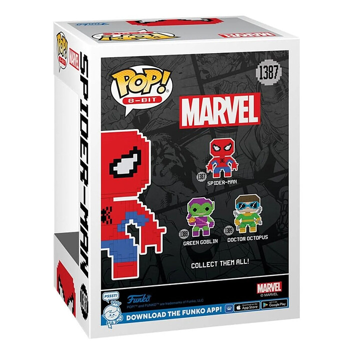Avis Marvel - Figurine POP! 8-Bit Spider-Man 9 cm