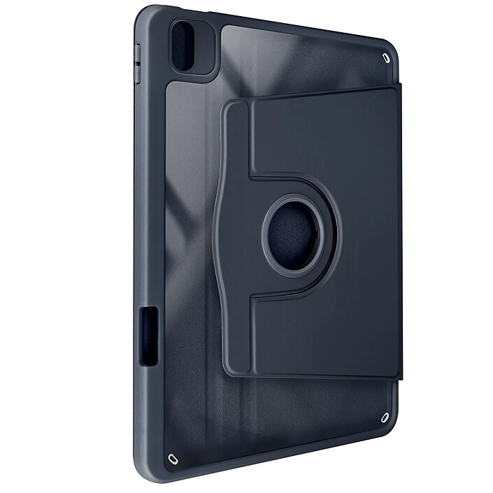 Avizar Étui pour iPad Air 11 2024 / 2025 Support Rotatif Protège Caméra Bleu nuit