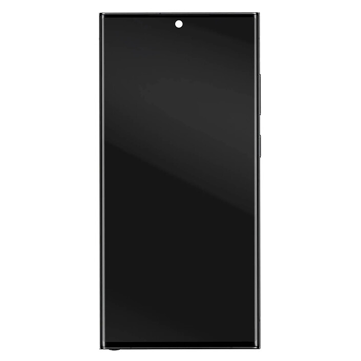 Clappio Bloc Complet pour Samsung Galaxy S23 Ultra Écran OLED et Vitre Tactile Noir