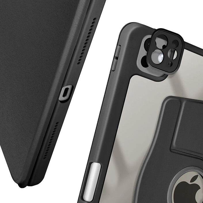 Avizar Étui pour iPad Pro 11 2024 / M5 2025 Clapet Support Rotatif avec Protège Caméra pas cher