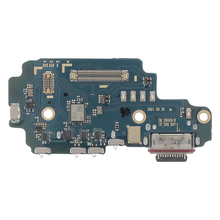 Clappio Connecteur de Charge pour Galaxy S22 Ultra Micro et Lecteur carte SIM