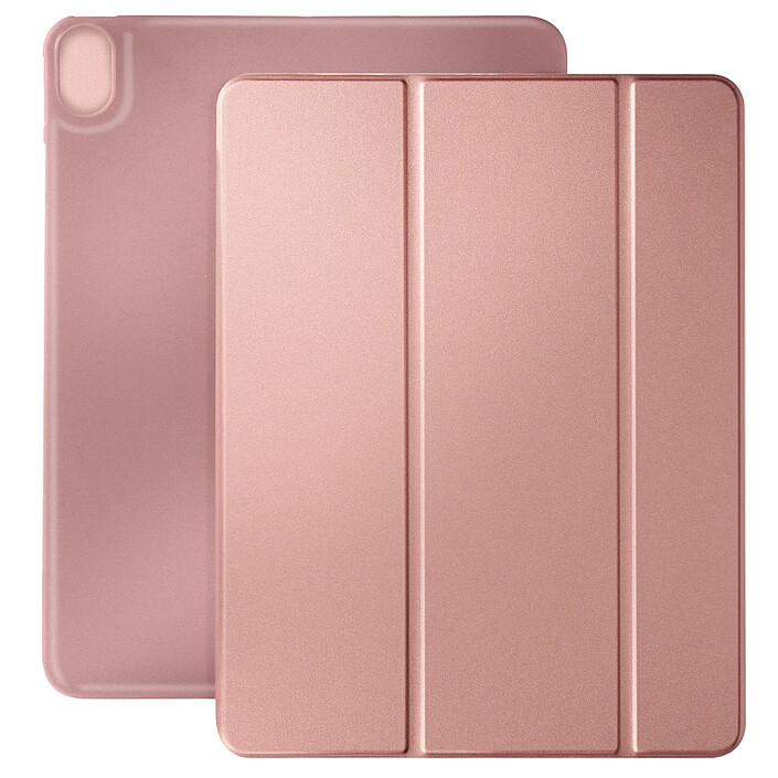 Avizar Étui pour iPad Air 11 2024 / 2025 Pliable Support Multipostions Rose champagne