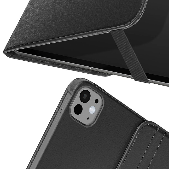 Avizar Étui Folio pour iPad Pro 11 Clapet avec Support Rotatif et Fermeture Élastique pas cher