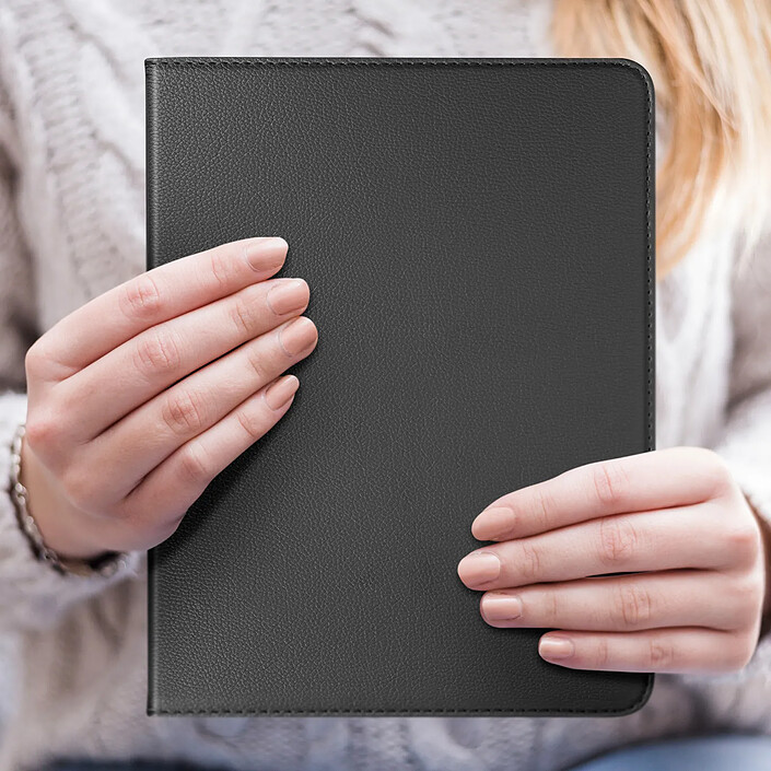 Avis Avizar Étui Clapet pour iPad Air 13 2024 / 2025 / 2026 Rotatif 360 Support Stand Noir