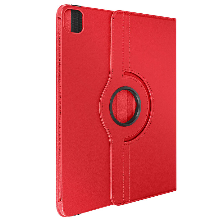 Avizar Étui Clapet pour iPad Air 13 2024 / 2025 / 2026 Rotatif 360 Support Stand Rouge