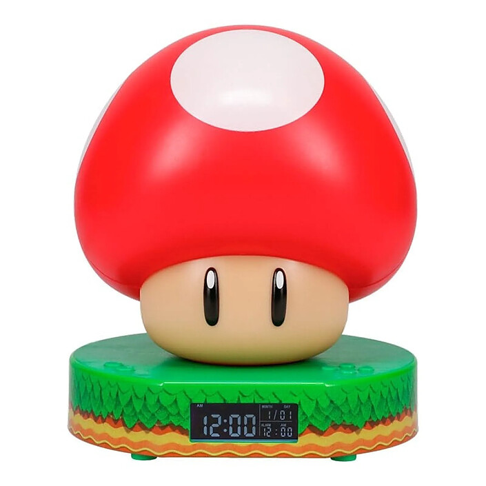 Super Mario - Réveil lumineux Super Mushroom pas cher