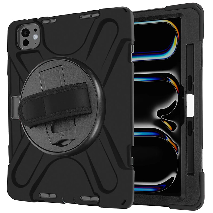 Avizar Coque pour iPad Pro 13 2024 Antichoc avec Poignée Support et Sangle