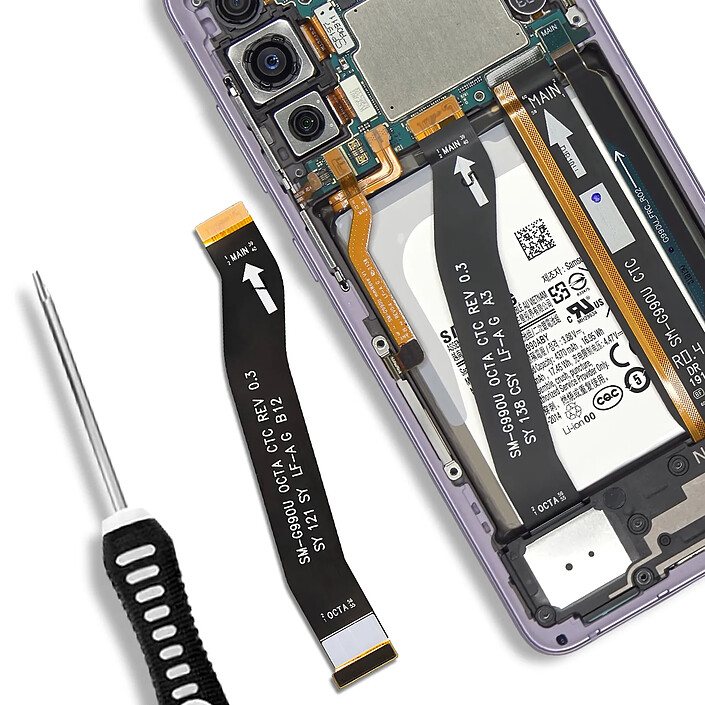Avis Clappio Nappe Écran pour Samsung Galaxy S21 FE