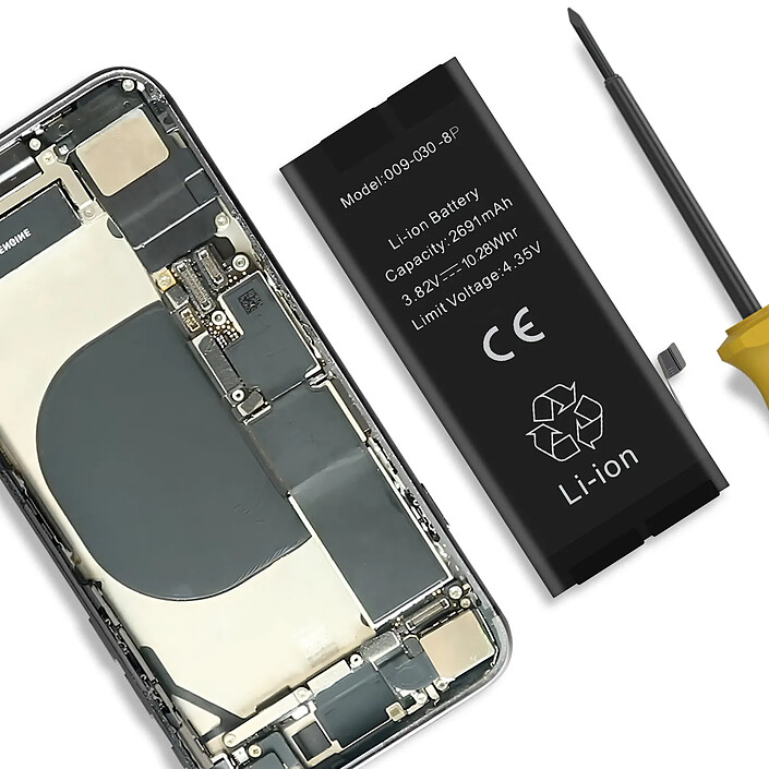 Avis Clappio Batterie interne pour Apple iPhone 8 Plus 2691mAh Puce TI intégrée