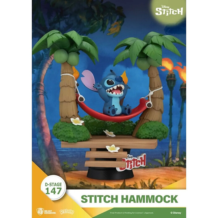 Acheter Lilo & Stitch - Diorama D-Stage Stitch Hammock 13 cm