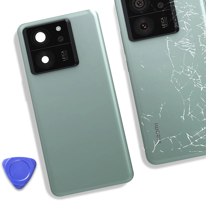 Acheter Clappio Vitre arrière de remplacement pour Xiaomi 13T Vert pâle