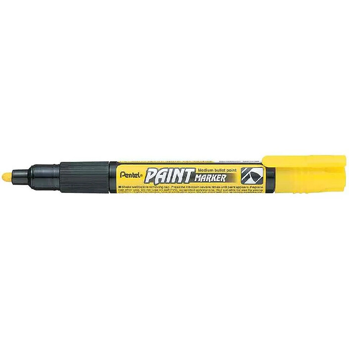 PENTEL marqueur permanent PAINT MARKER MMP20, jaune
