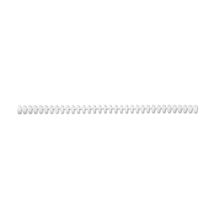 GBC Lot de 50 Reliures ClickBind 8mm A4 capacité 45 pages 8mm blanc