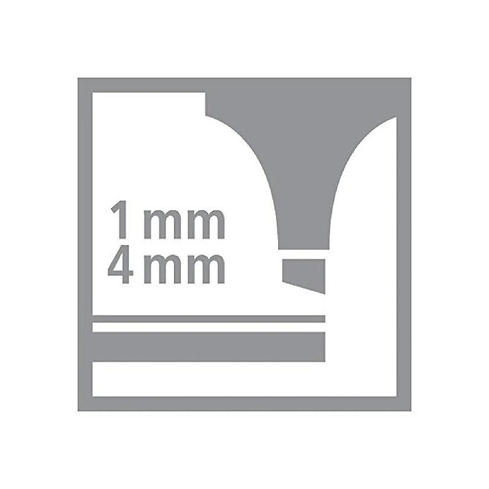 Avis STABILO Surligneur de poche SWING COOL Pointe Biseautée 1 - 4 mm Rouge Orange x 3