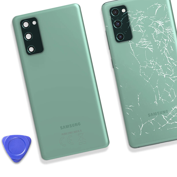 Acheter Samsung Vitre arrière pour Samsung Galaxy S20 FE Original Service Pack Vert