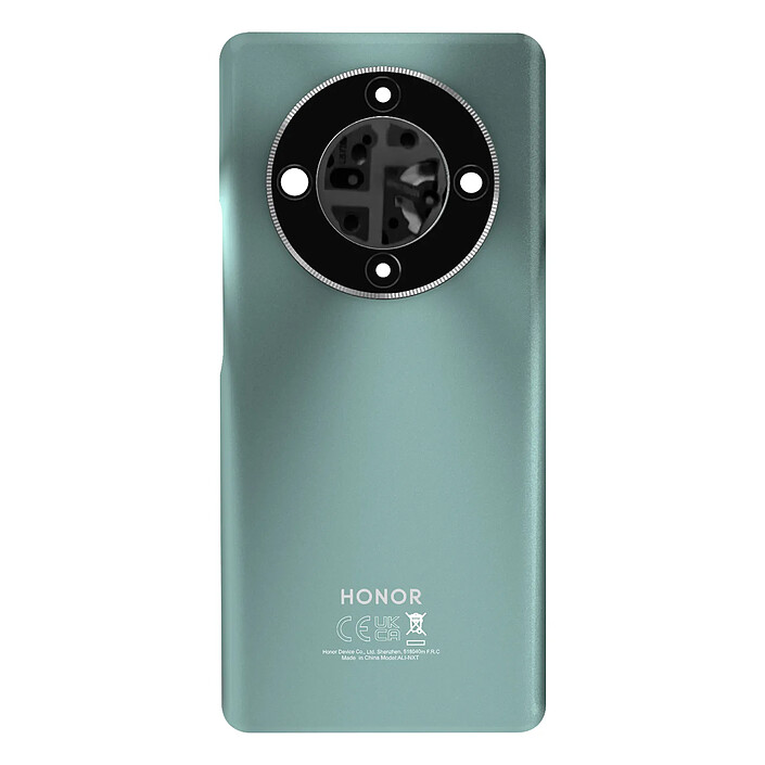 Clappio Vitre arrière de remplacement pour Honor Magic 6 Lite Vert foncé