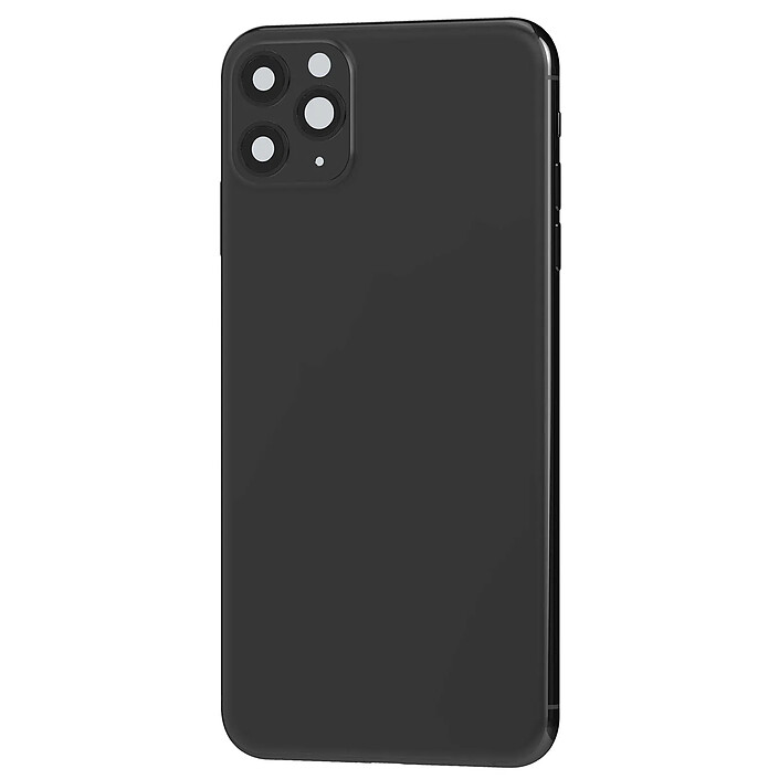 Clappio Châssis iPhone 11 Pro avec Vitre arrière de remplacement Gris foncé