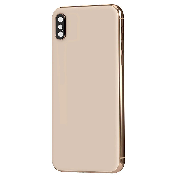 Clappio Châssis iPhone XS avec Vitre arrière de remplacement