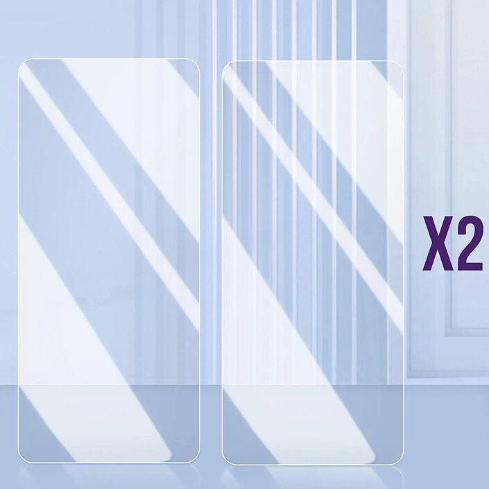 Acheter Avizar Verre Trempé pour Galaxy M55 Dureté 9H Anti-reflet Lot de 2 Transparent