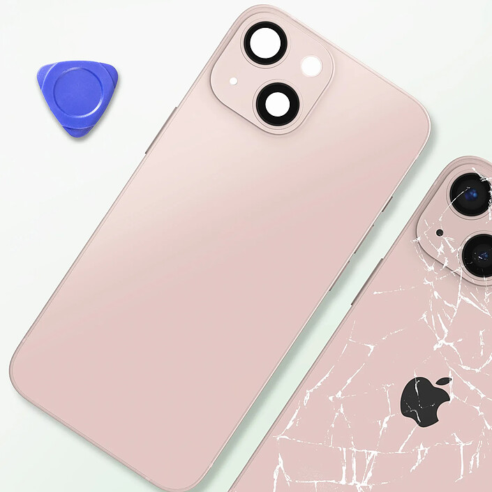 Acheter Clappio Châssis iPhone 13 Mini avec Vitre arrière de remplacement