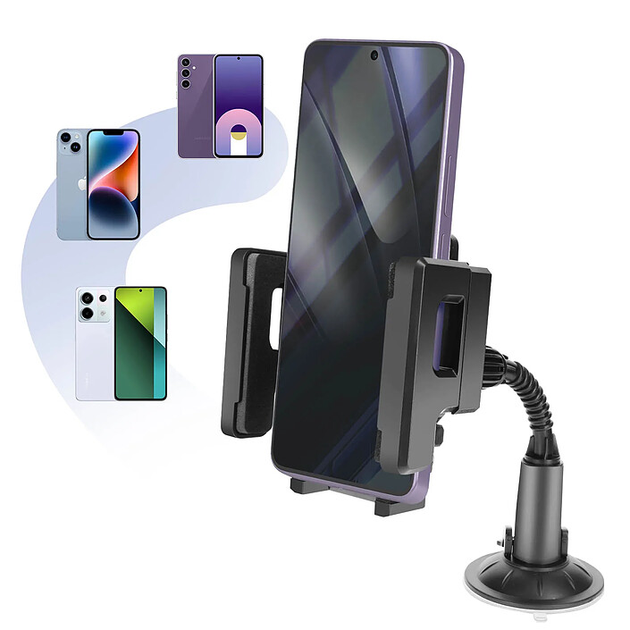 Acheter Avizar Support Voiture pour Smartphone Flexible et Rotatif Fixation Ventouse