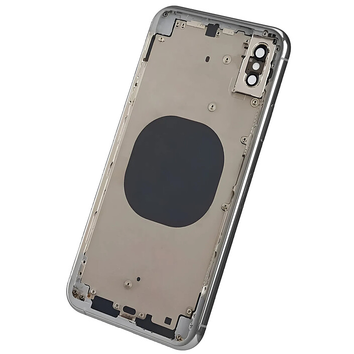Avis Clappio Châssis iPhone XS Max avec Vitre arrière de remplacement Gris clair