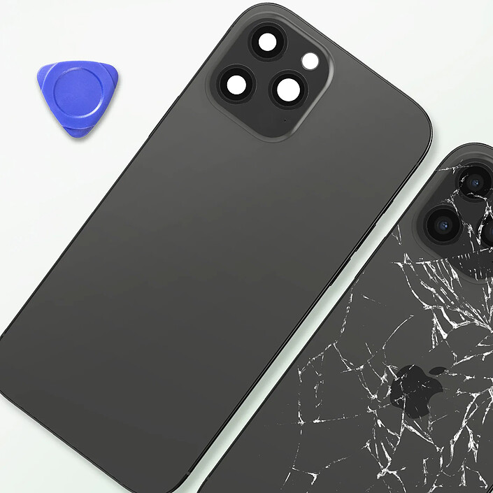 Acheter Clappio Châssis iPhone 12 Pro avec Vitre arrière de remplacement