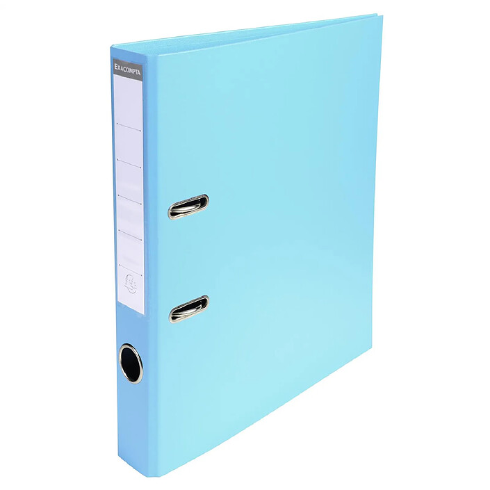 EXACOMPTA Classeur à levier PVC A4 dos de 50mm. - Bleu clair