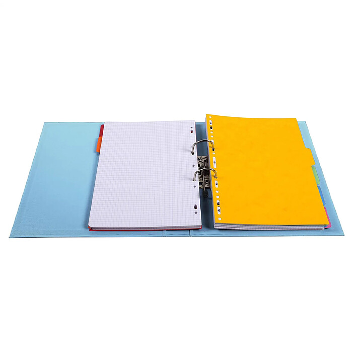 Avis EXACOMPTA Classeur à levier PVC A4 dos de 50mm. - Bleu clair