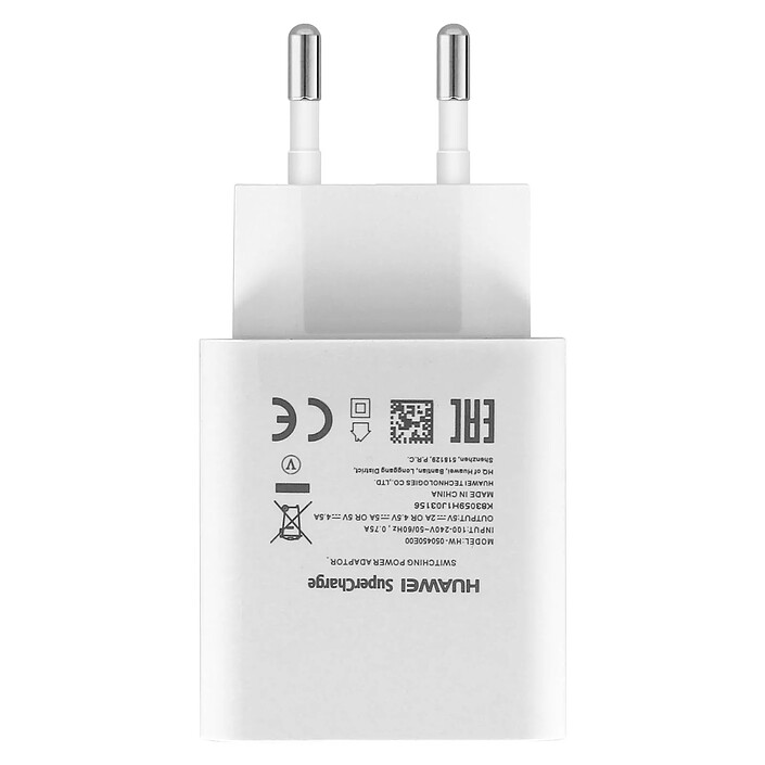 Acheter Huawei Chargeur secteur  AP81 5A Blanc Smartphone/Tablette Câble USB type C