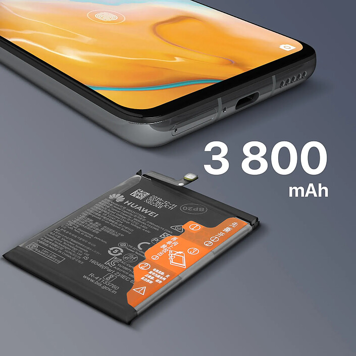 Acheter Huawei Batterie Interne pour  P40 3800mAh Original HB525777EEW Service Pack