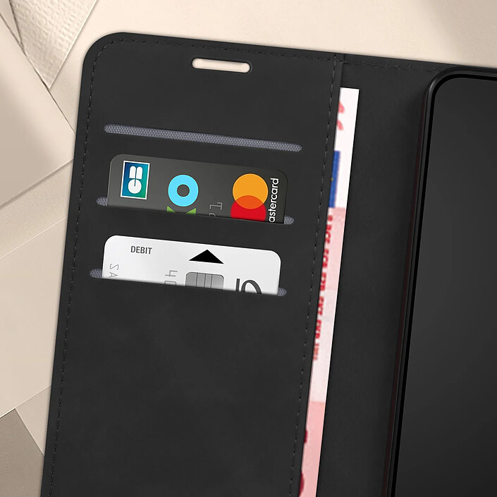 Avis Avizar Étui pour Samsung S24 et S25 Clapet Portefeuille et Support Vidéo Noir