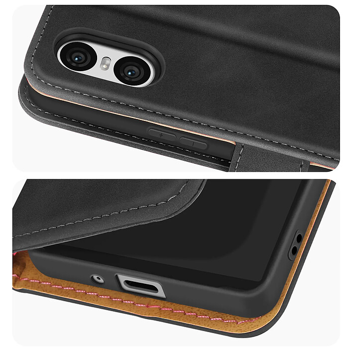 Avizar Étui pour Sony Xperia 10 VI Clapet Portefeuille pas cher