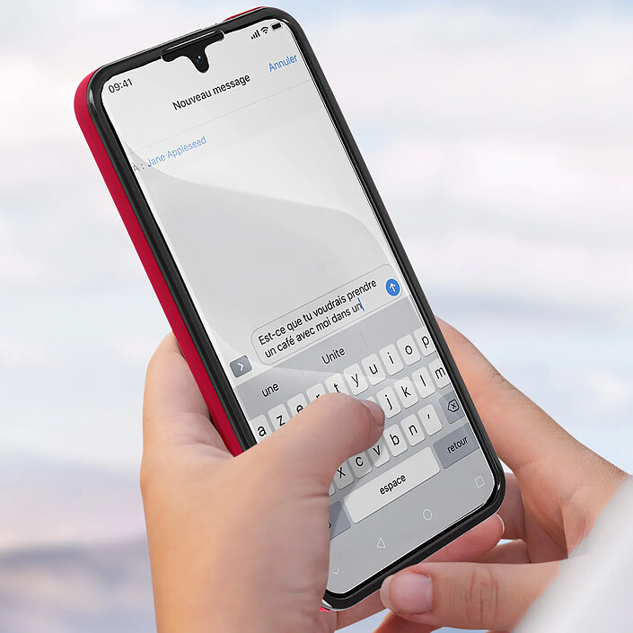 Avizar Coque Intégrale pour Samsung A05S Rigide et Avant Souple Tactile pas cher
