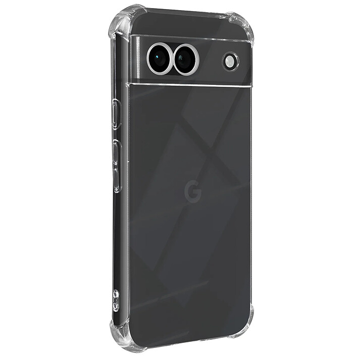 Mayaxess Coque Antichoc pour Google Pixel 8A Coins Renforcés Transparent