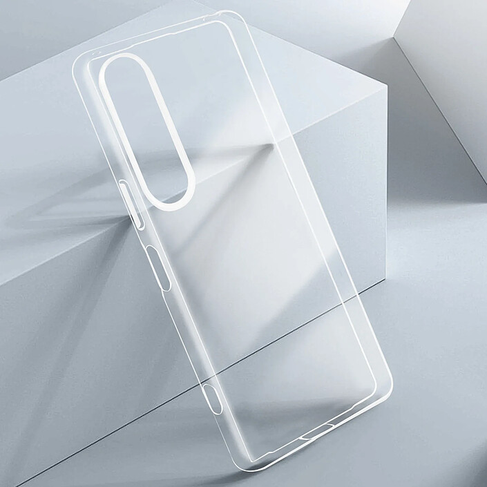 Avis Avizar Coque pour Sony Xperia 1 VII / 1VI Silicone Souple Design Fin Transparent