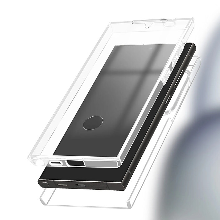 Acheter Avizar Coque Intégrale pour Galaxy S24 Ultra Arrière Rigide et Avant Souple