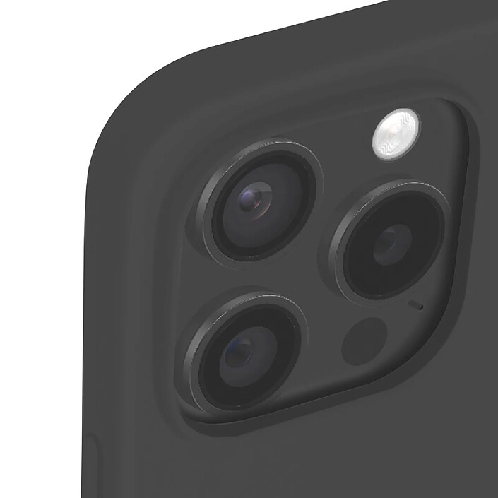 Avis Jaym Coque Magsafe pour Apple iPhone 15 Pro Premium Silicone Microfibre Noir