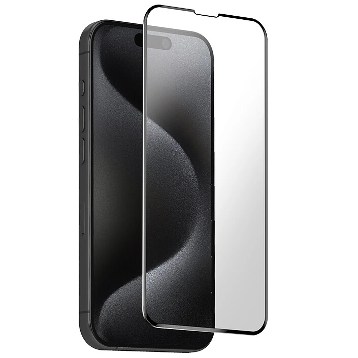 Avizar Verre Trempé pour iPhone 16 Pro Dureté 9H Anti-Reflets Full Glue