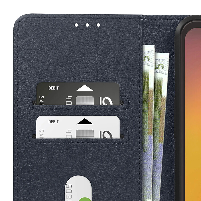 Acheter Avizar Étui pour Samsung Galaxy Xcover 7 Clapet Portefeuille et Support Vidéo Bleu nuit