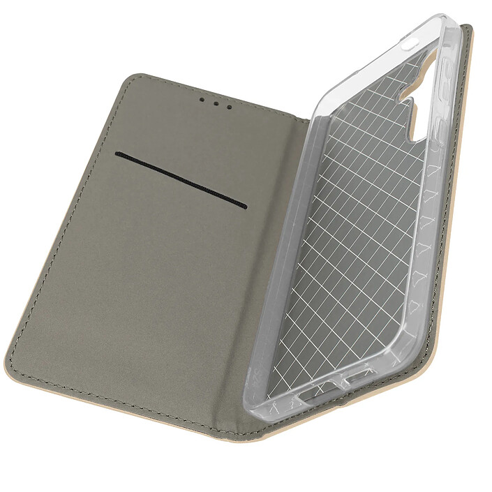 Avizar Étui pour Samsung S24 Plus et S25 Plus Porte carte Collection Smart Jaune
