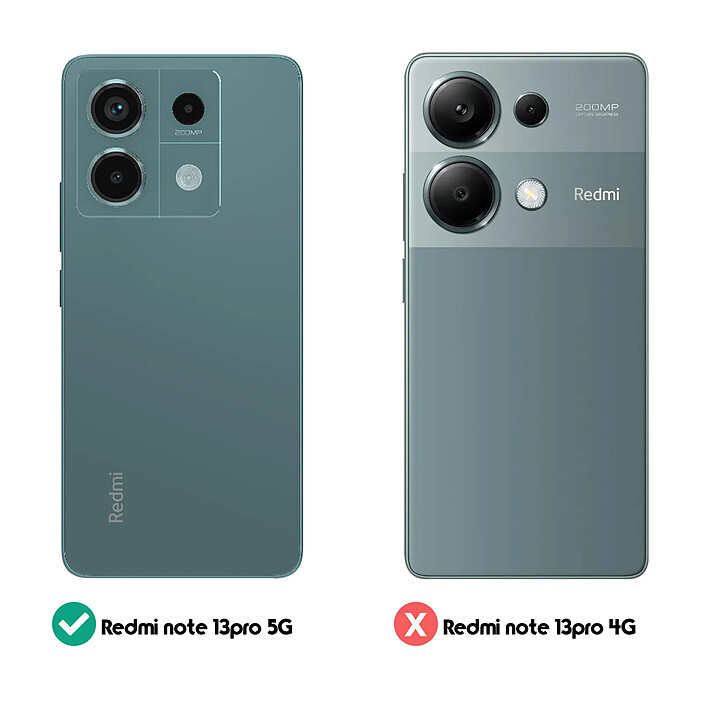 Acheter Avizar Étui pour Xiaomi Redmi Note 13 Pro 5G Portefeuille et Support Vidéo