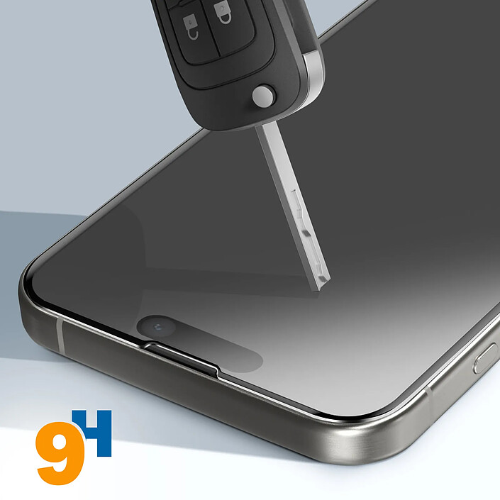 Acheter Avizar Verre Trempé pour iPhone 16 Pro Dureté 9H Anti-Reflets Full Glue