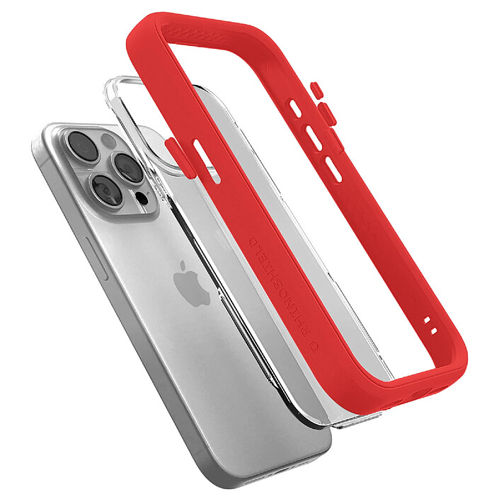 Acheter Rhinoshield Coque pour Apple iPhone 15 Pro Max Modulaire MOD NX(TM) Rouge
