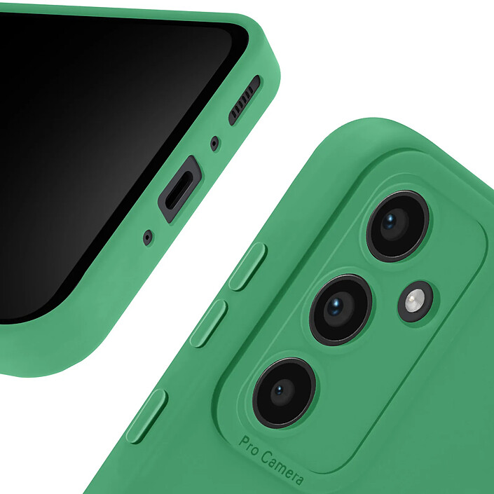Avizar Coque pour Galaxy A34 5G en Silicone Souple avec Renfort Bloc Caméra pas cher