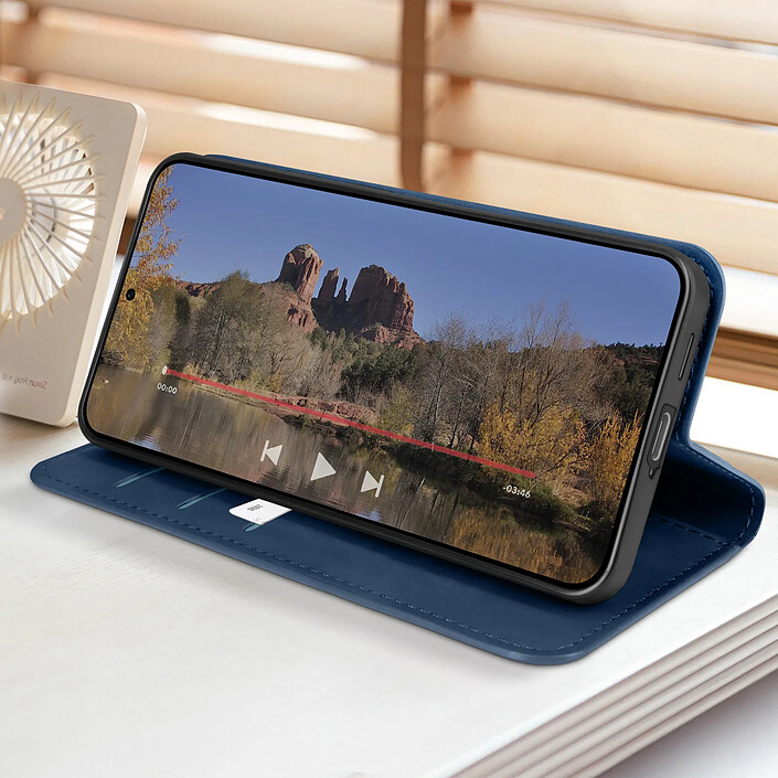 Acheter Avizar Étui pour Samsung S24 et S25 Clapet Portefeuille et Support Vidéo
