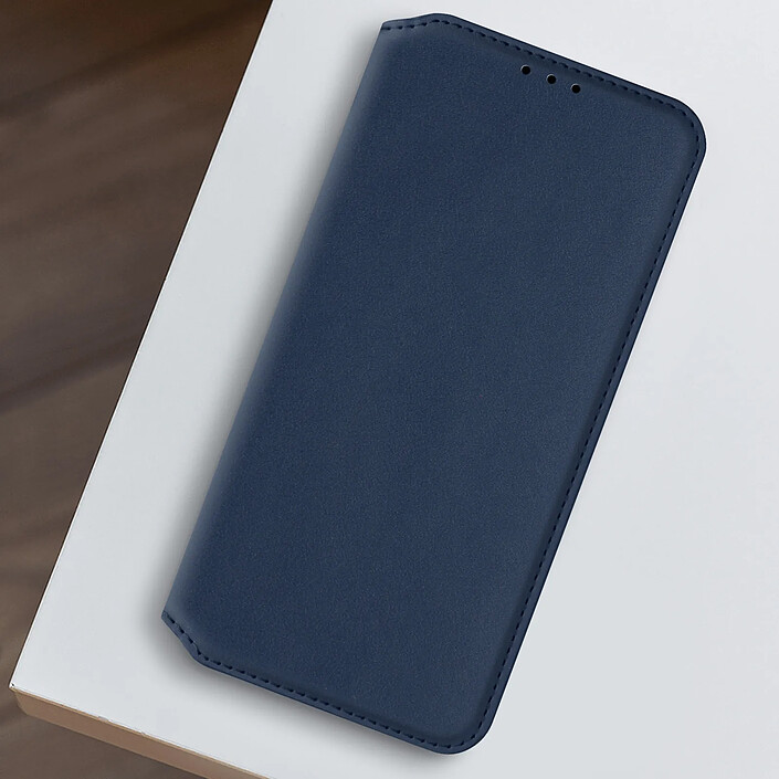 Avizar Étui pour Galaxy A25 Porte-carte Support Vidéo Clapet Magnétique Bleu nuit pas cher