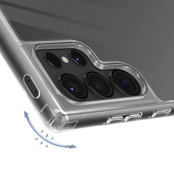 Avis Avizar Coque pour Samsung S24 Ultra Silicone Antichoc avec Cordon Tressé 70cm