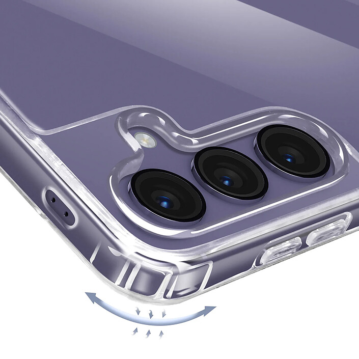 Avis Avizar Coque pour Samsung S24 Plus Silicone Antichoc avec Cordon Tressé 70cm